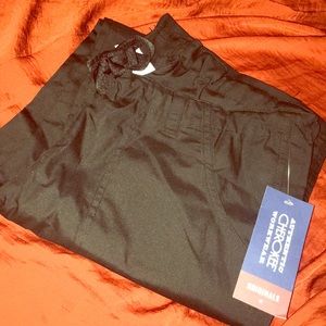Authentic Cherokee black scrub bottoms